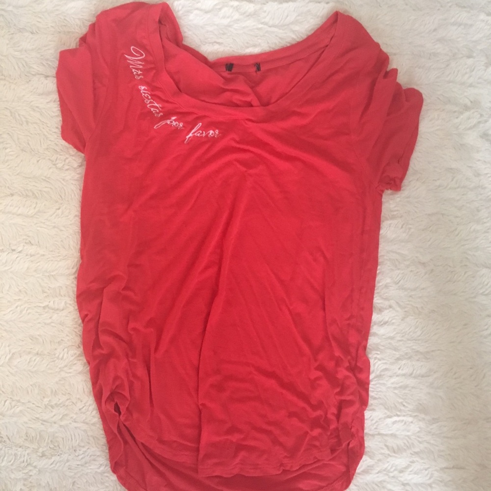 Orange t shirt